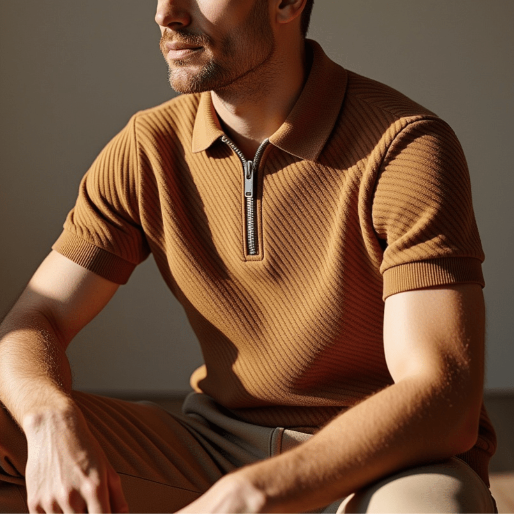 River Pique Knit Polo Full Set