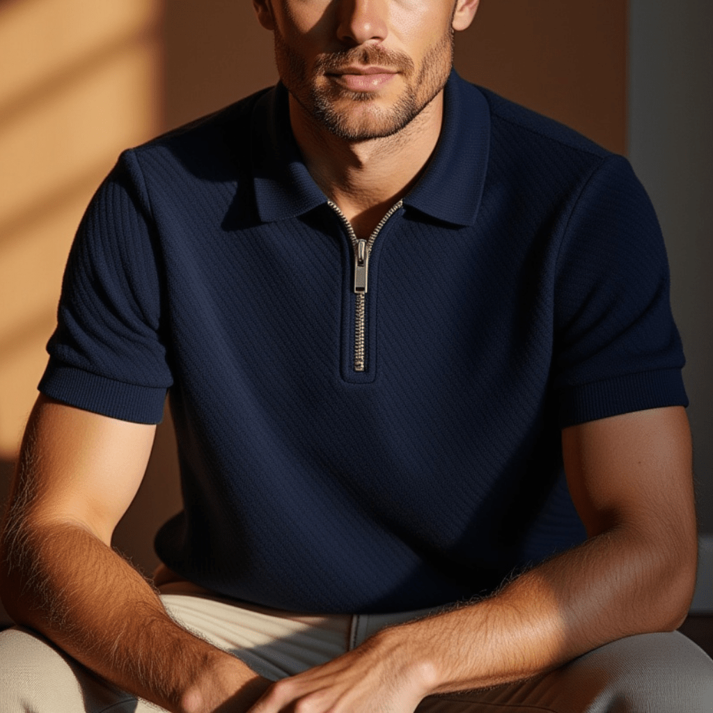 River Pique Knit Polo Full Set