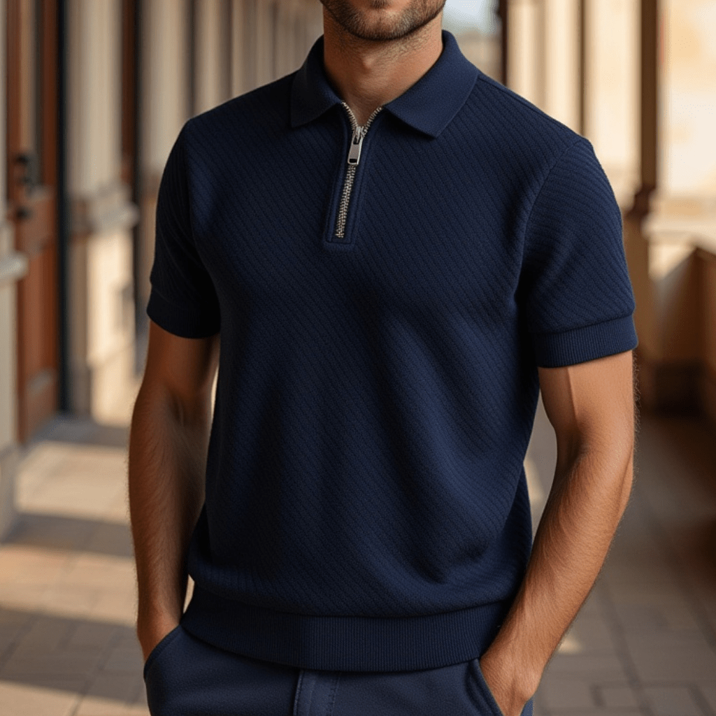River Pique Knit Polo Full Set