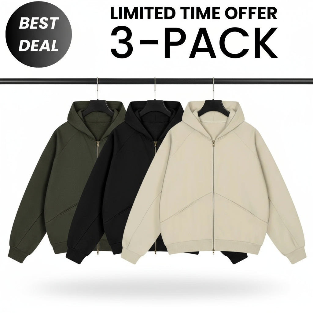 Lucas Zip-Through Hoodie