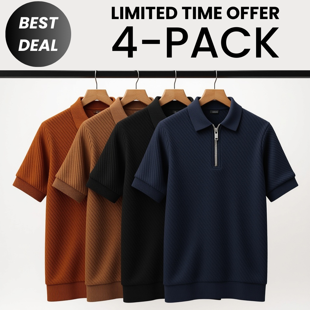 River Pique Knit Polo Full Set
