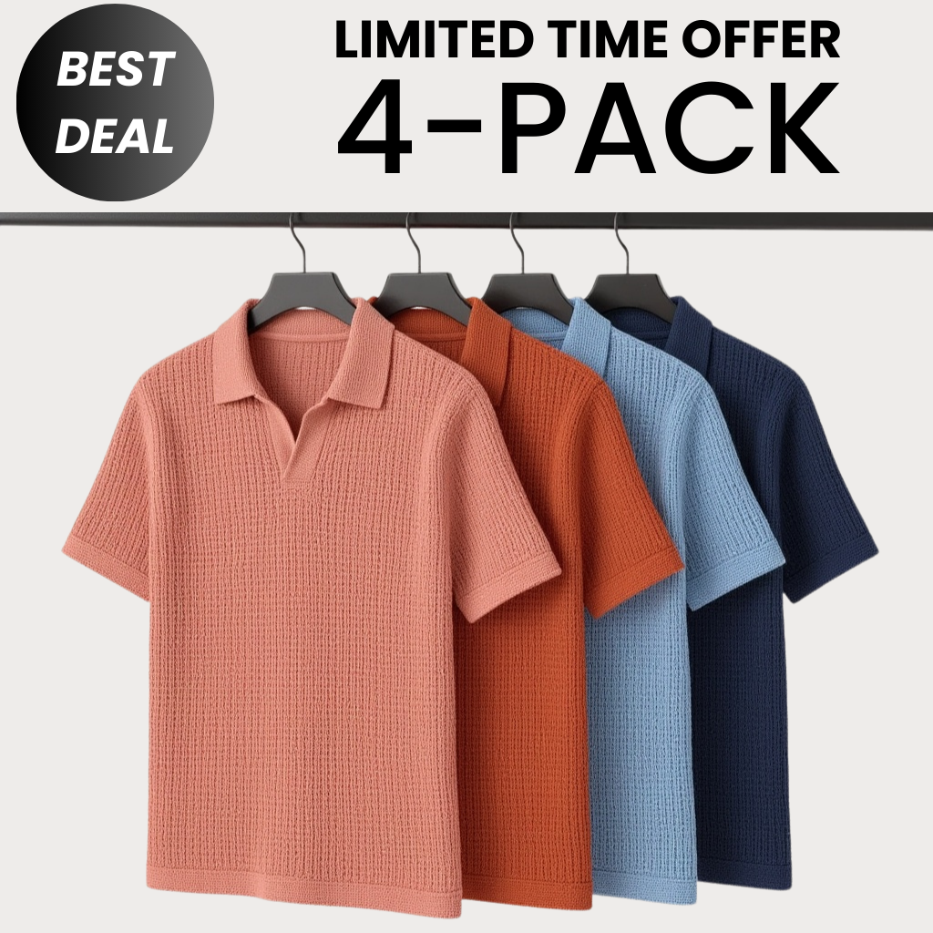 Aspen Basket Knit Polo