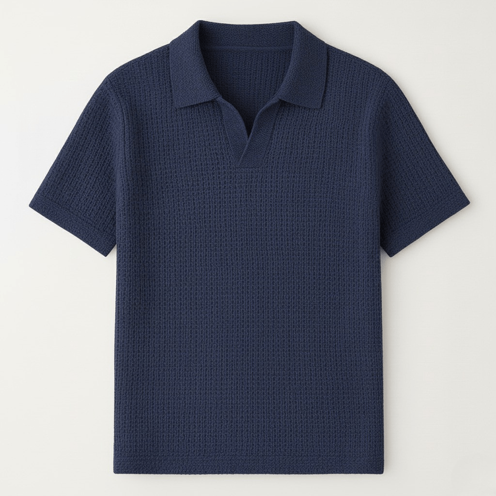 Aspen Basket Knit Polo Full Set